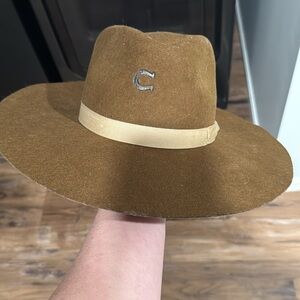 Classic Brown Fedora Hat